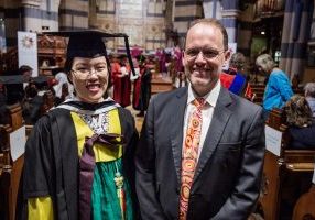 n - Pilgrim Graduate, Joy Han, named Vice-Chancellor's Scholar